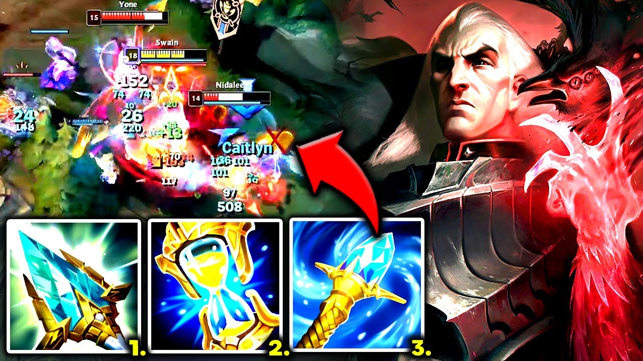 SWAIN TOP IS THE MOST BROKEN THING I'VE PLAYED (1V9 WITH EASE) - S13 Swain TOP Gameplay Guide
