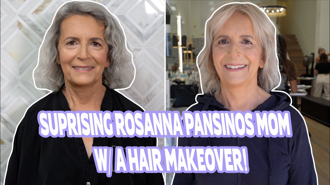 SUPRISING ROASANNAS MOM W/ A HAIR MAKEOVER! *super cute*