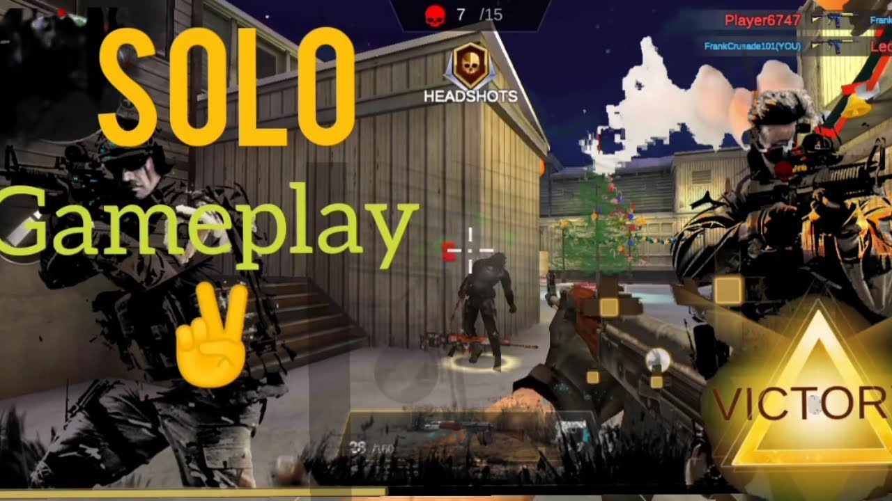 Solo game play in Xmas nightfall map ☣🔫 #gaming #games #gameplay 