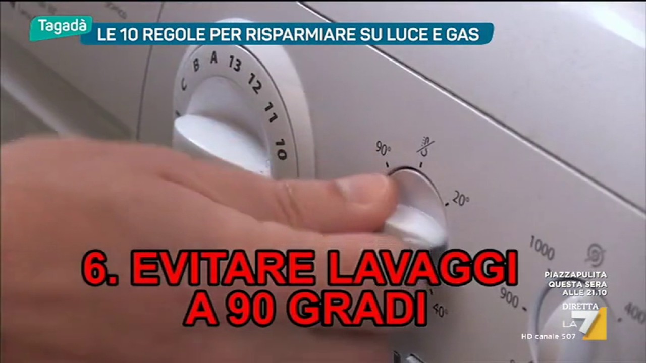 Le 10 regole per risparmiare su luce e gas