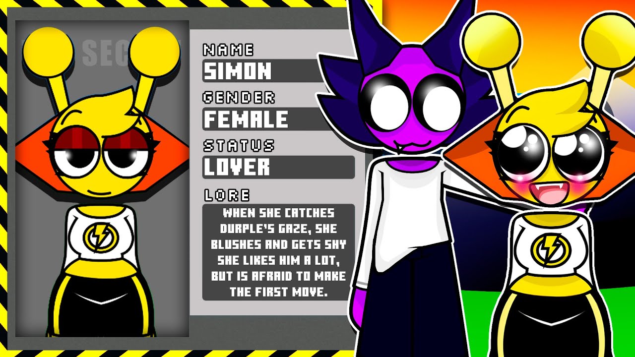 Sprunki - But Spronker | All Character Description | UPDATE