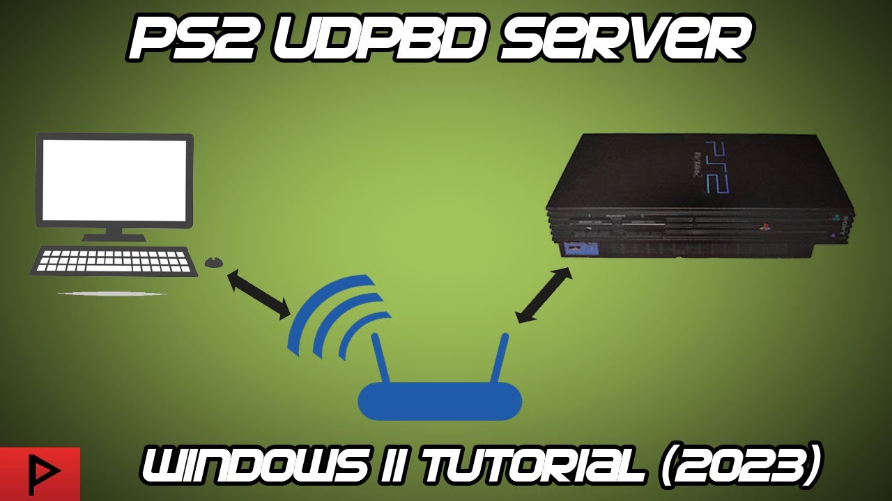 PS2 UDPBD Server Windows Tutorial - Better than SMB? (English, 2023)
