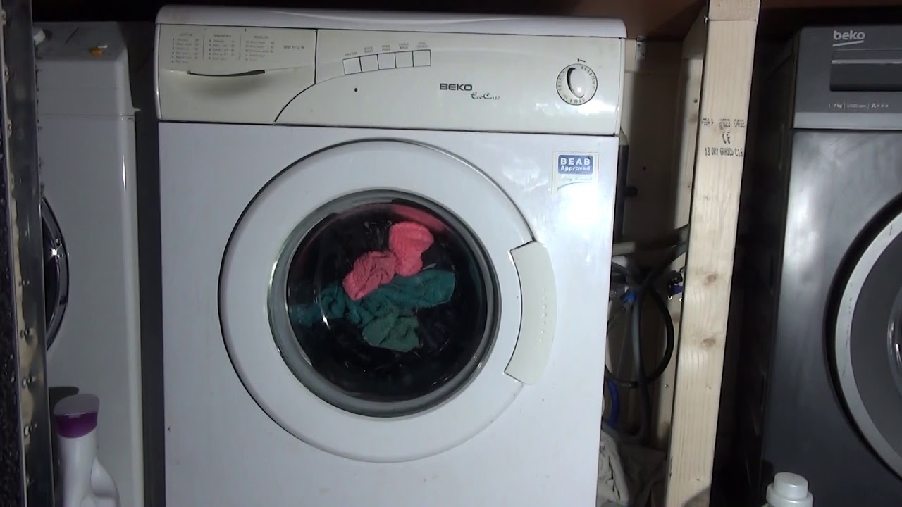 Beko Ecocare WM1512 : cotton eco 60'c standard (Full cycle)