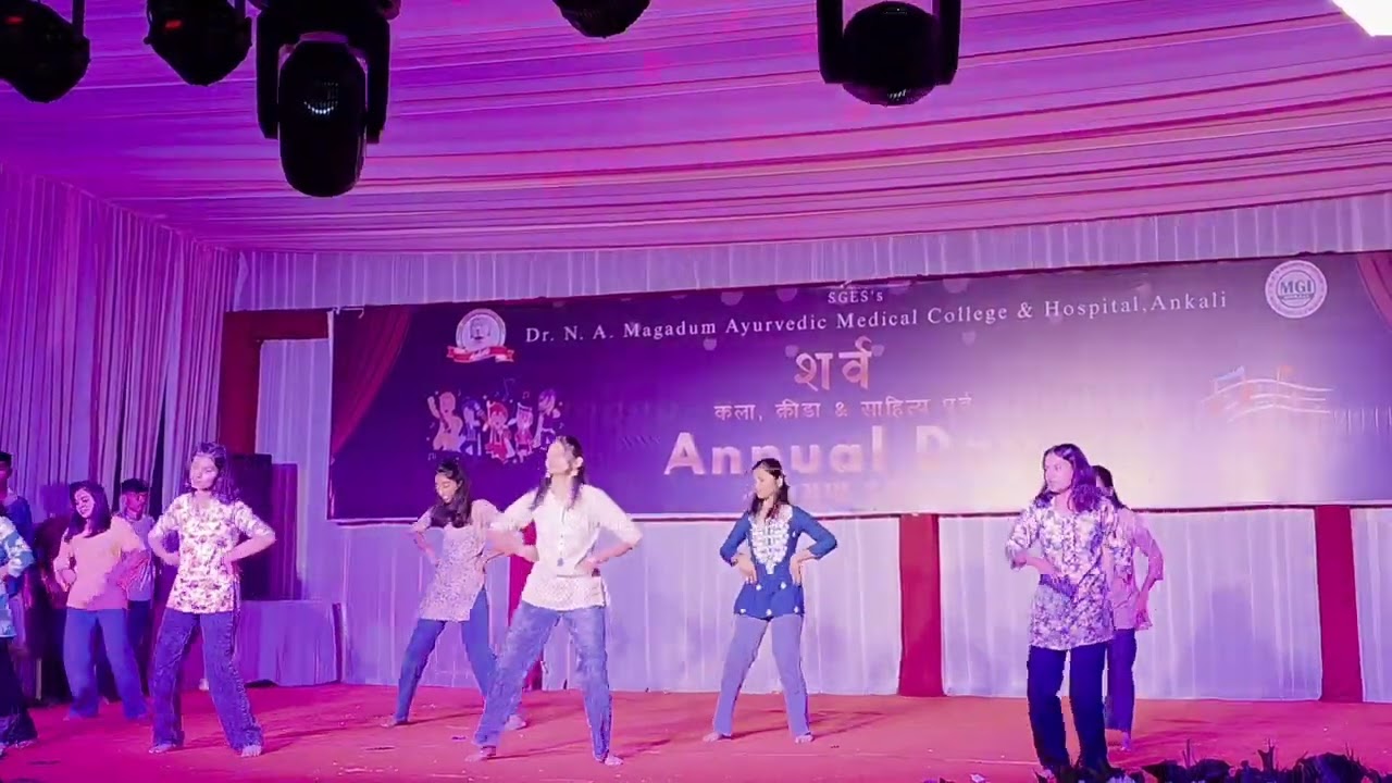 ANNUAL GATHERING Dance ✨ 2025 Dr.N.A.MAMC, Ankali 