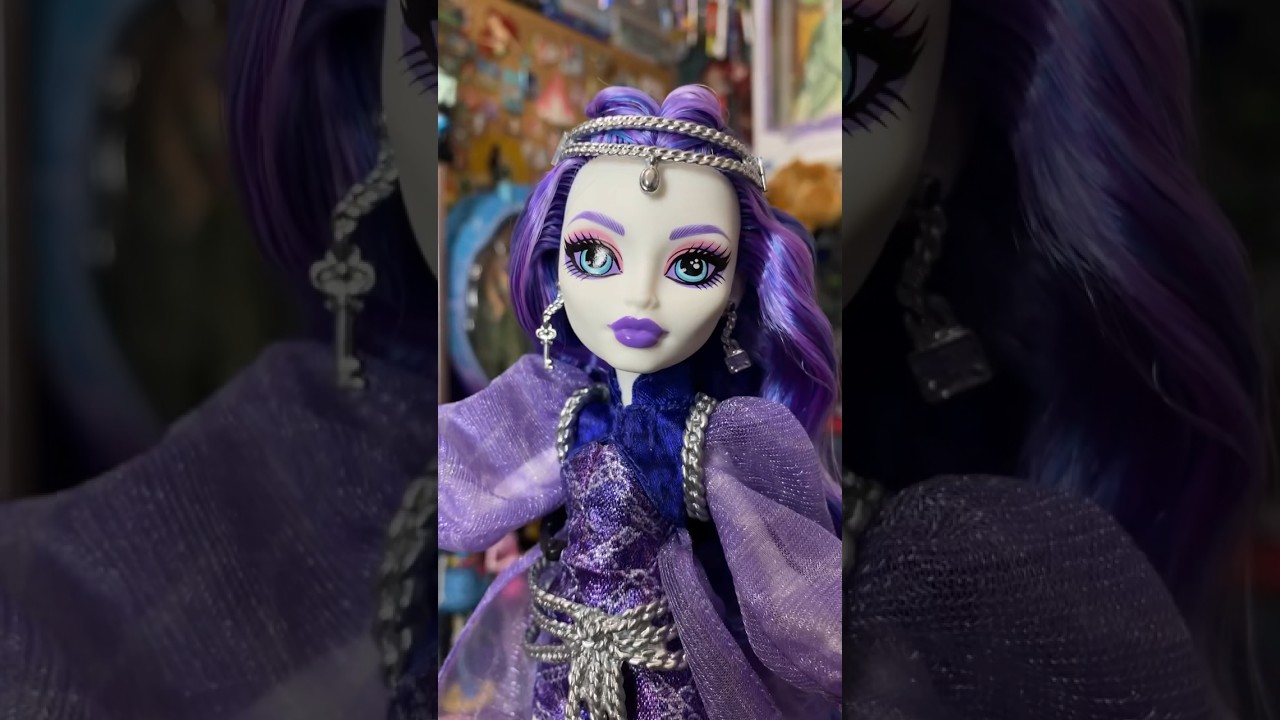 ✨Restyling G3 Spectra Vondergeist Monster High Doll✨ #hairtutorial #doll #monsterhigh