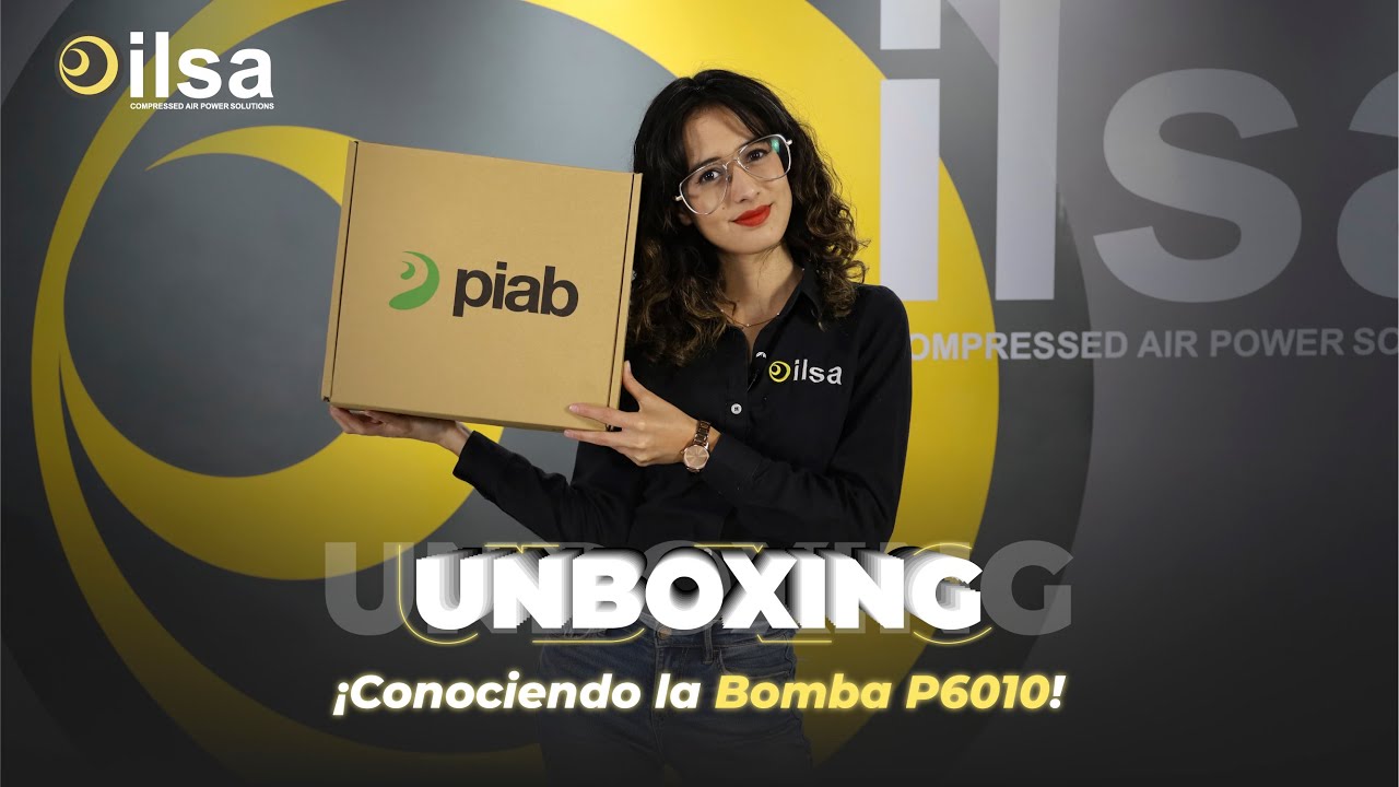 ¡UNBOXING Bomba de vacío P6010 de PIAB!