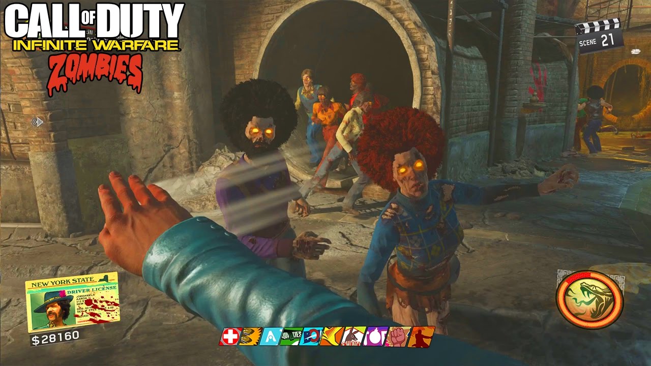 SHAOLIN SHUFFLE - MAIN EASTER EGG HUNT GAMEPLAY WALKTHROUGH (INFINITE WARFARE ZOMBIES)