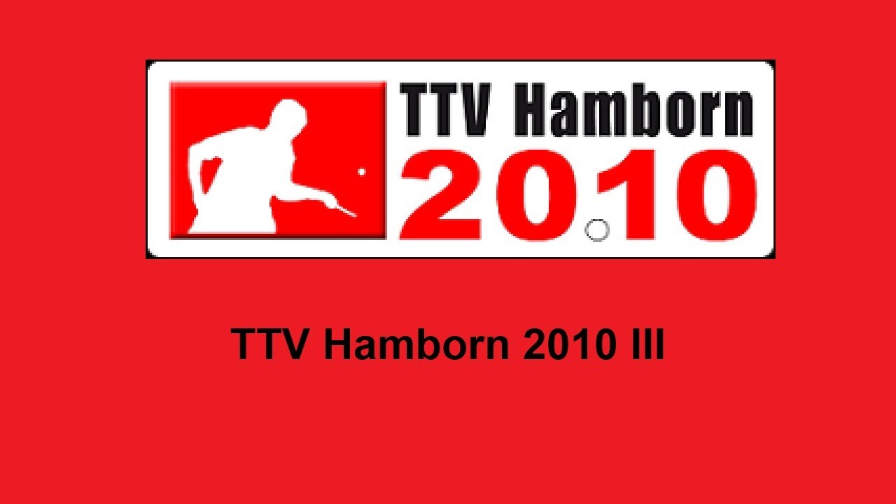 TTV Hamborn 2010 III : Spfr. Walsum 09 am 08.01.2026 um 19Uhr