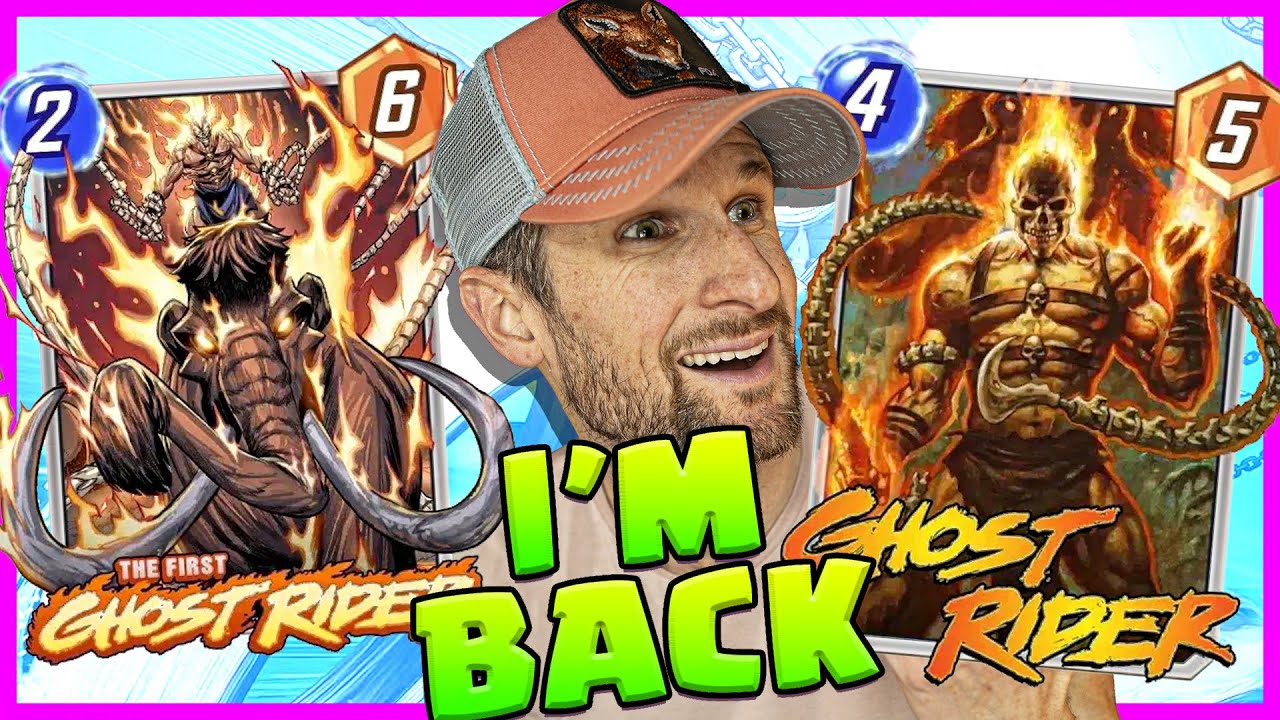 I'M BACK... Double Ghost Rider DISCARD Deck