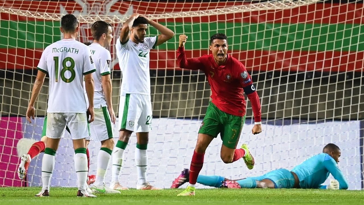 Ronaldo does it again | Portugal 2-1 Rep Ireland