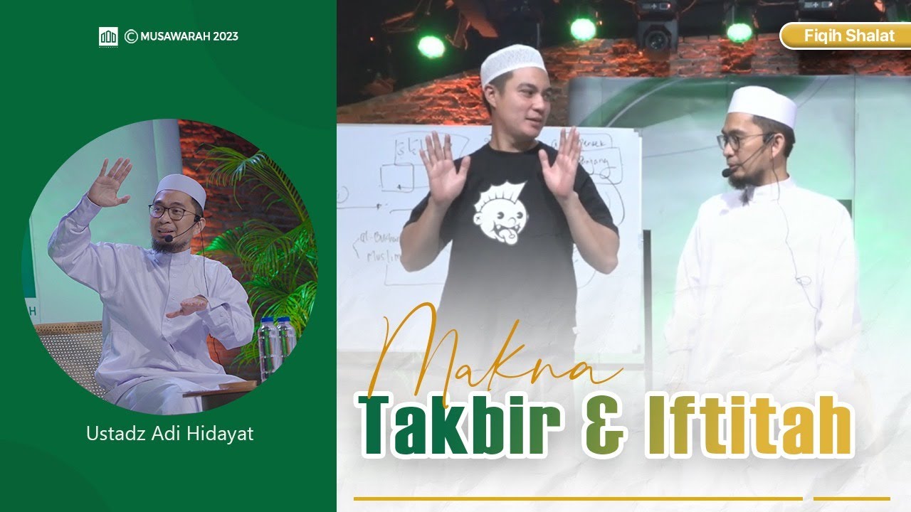 KAJIAN FULL USTADZ ADI HIDAYAT - ANTUSIAS BAIM WONG IKUT KAJIAN FIQIH SHOLAT