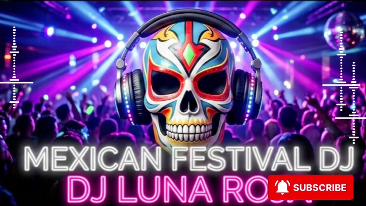 💀Mexico Festival EDM 🔥 DJ LUNA ROJA Live Set
