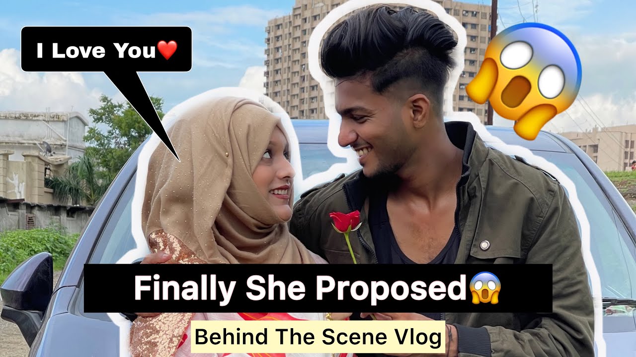 Girl Proposing Accidentally😱❤️ | Behind The Scene Vlog | Ibrahim soul #ibbubhai & Bush - Vlog