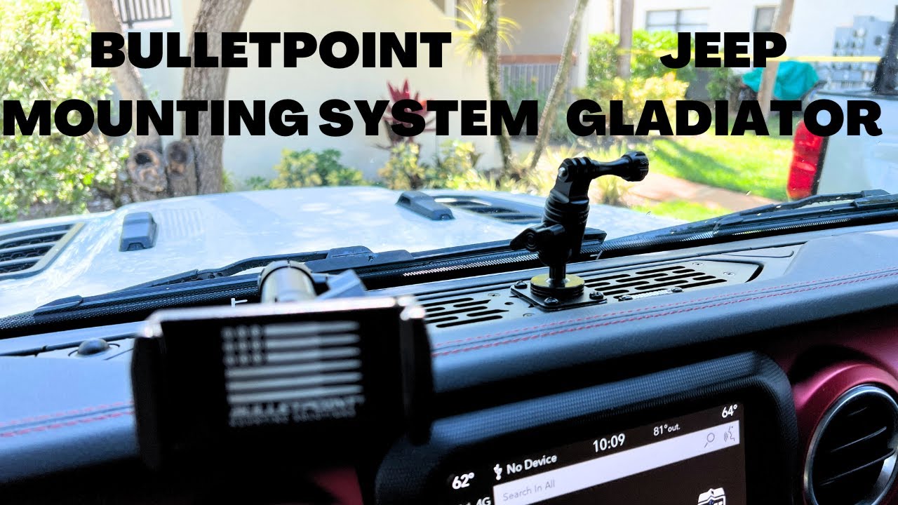 Bulletpoint Mount Installation  Jeep Gladiator -What to Do and What Not to Do!  Is this the Best?
