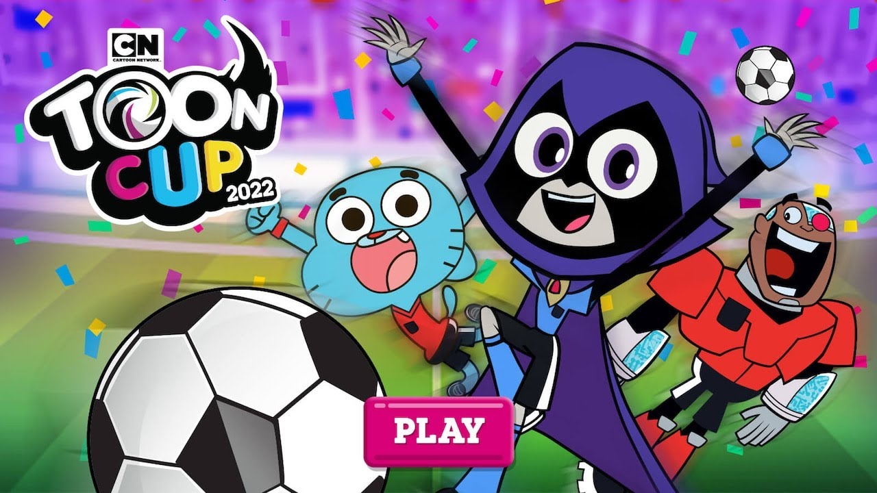 Teen Titans Go: Toon Cup - Raven Having A Bit of Fun on the Field With Friends (CN Games)