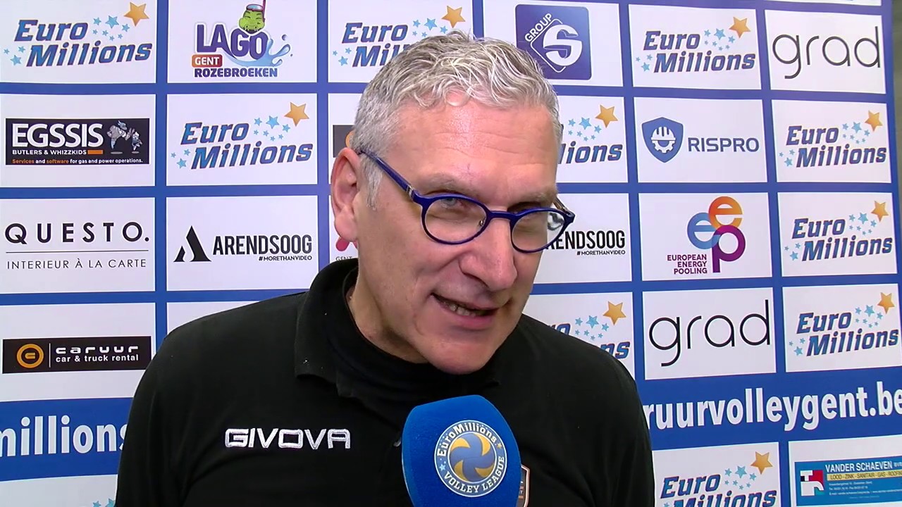 Een sfeerbeeld van Caruur Gent vs Greenyard Maaseik 1 3