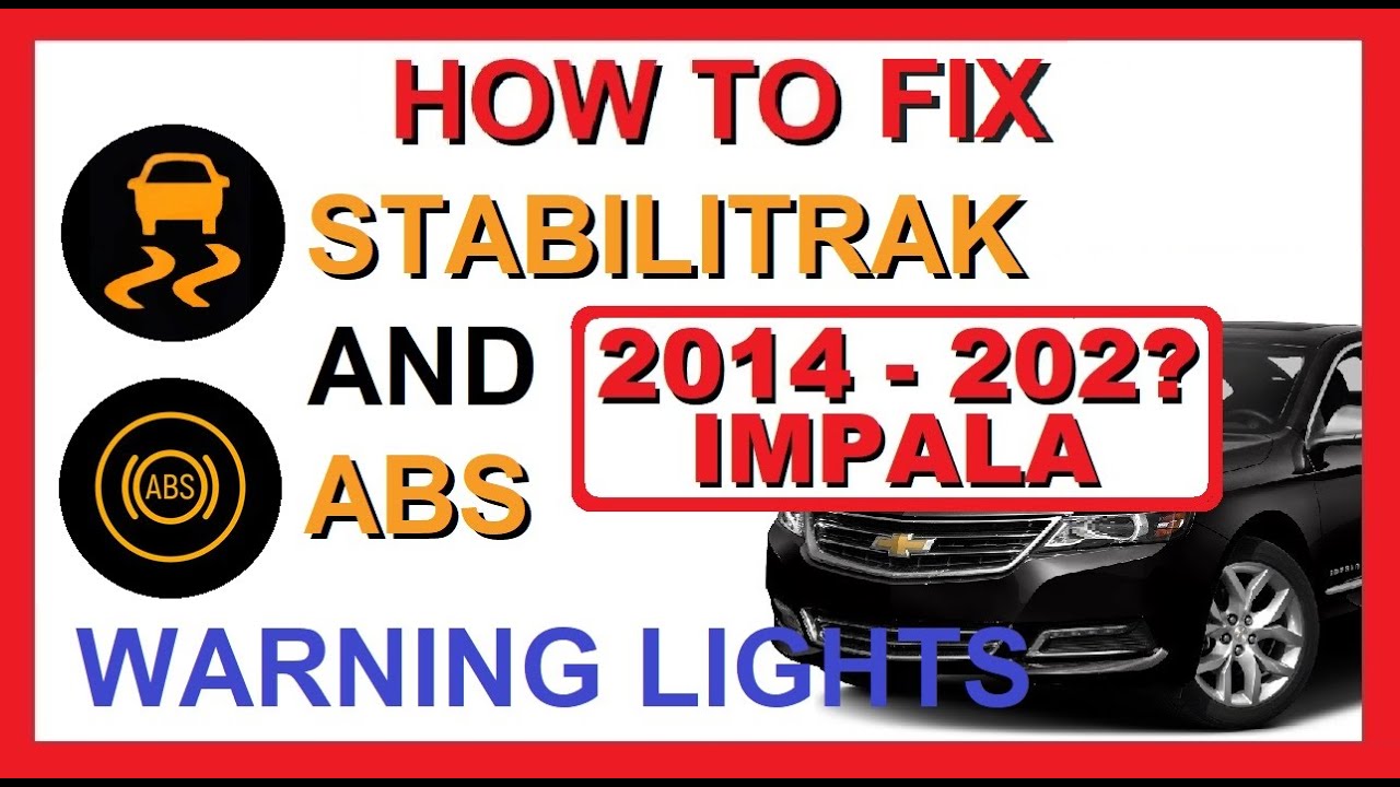 Как устранить ошибки ABS и Stabilitrak | Датчик скорости | Подшипник ступицы | Chevy Impala