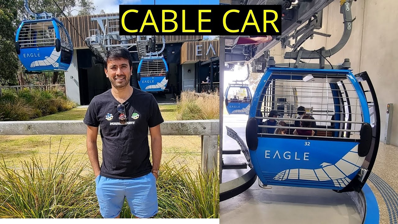 ARTHUR'S SEAT EAGLE CABLE CAR | Cable car ride in Melbourne | Cable car | Australia Tamil vlogs