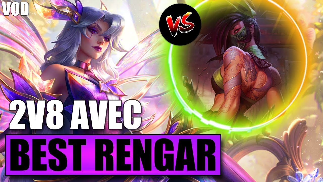 2V8 AVEC NATTYNATT - Soloq Challenger Katarina vs Akali | 14.24