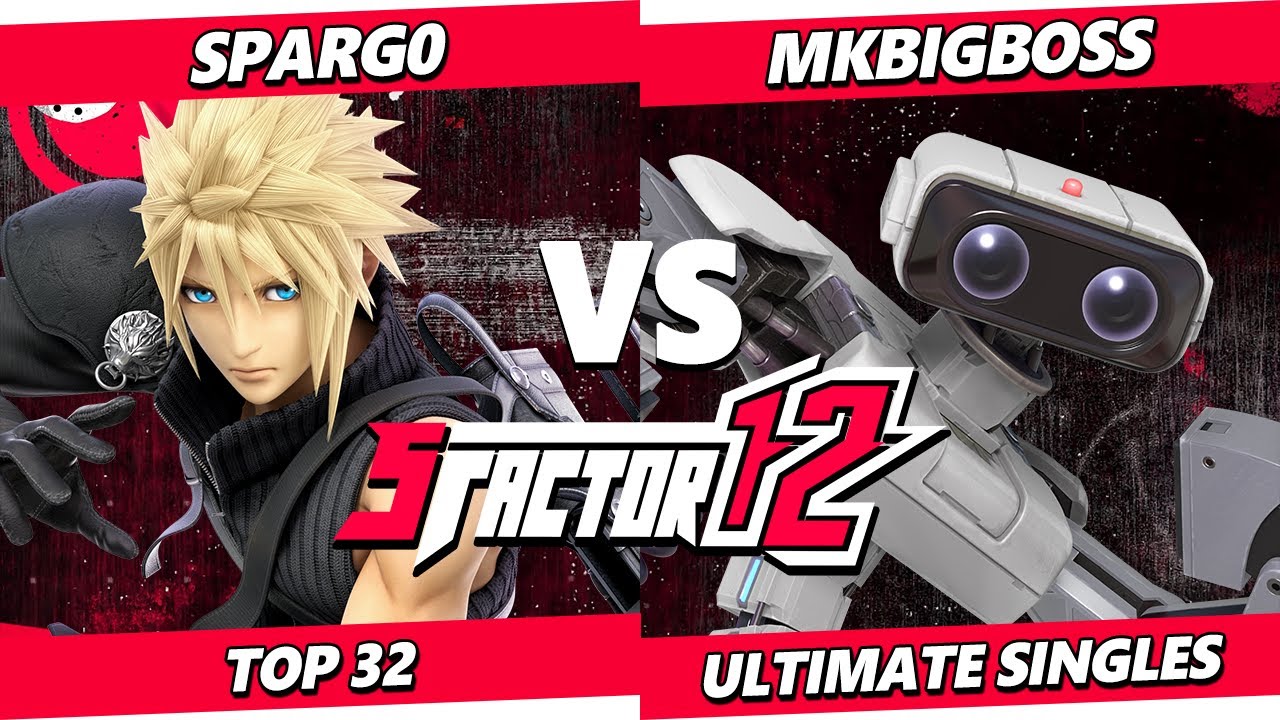 S Factor 12 - Spargo (Cloud) Vs. MKBigBoss (ROB) Smash Ultimate - SSBU
