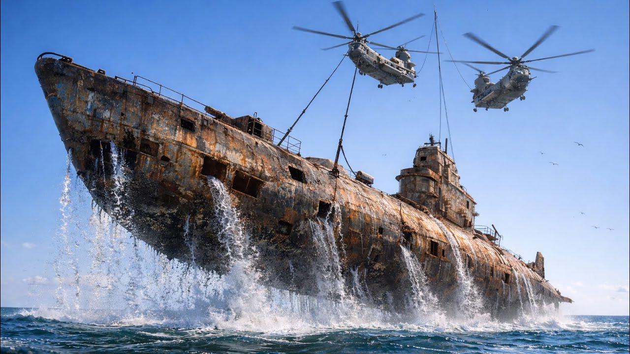 Salvaging & Restoring the WWII Legendary Nuclear Submarine - Deep Sea Mission