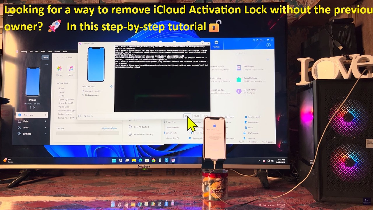 Как навсегда разблокировать 🔓&laquo;iPhone заблокирован для владельца&raquo; без джейлбрейка | Без Apple ID и...