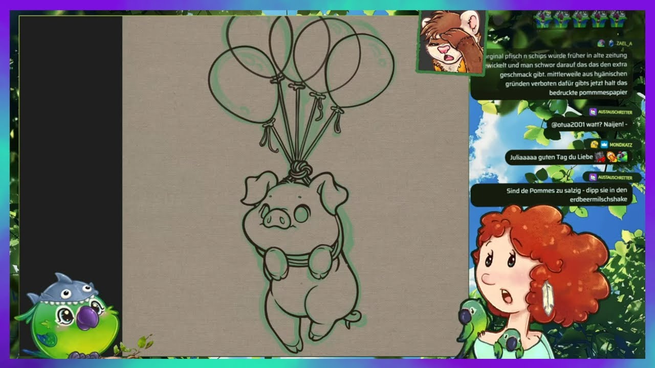 ✏️ Heute lassen wir die Sau raus! Und hochgehen! 🐽