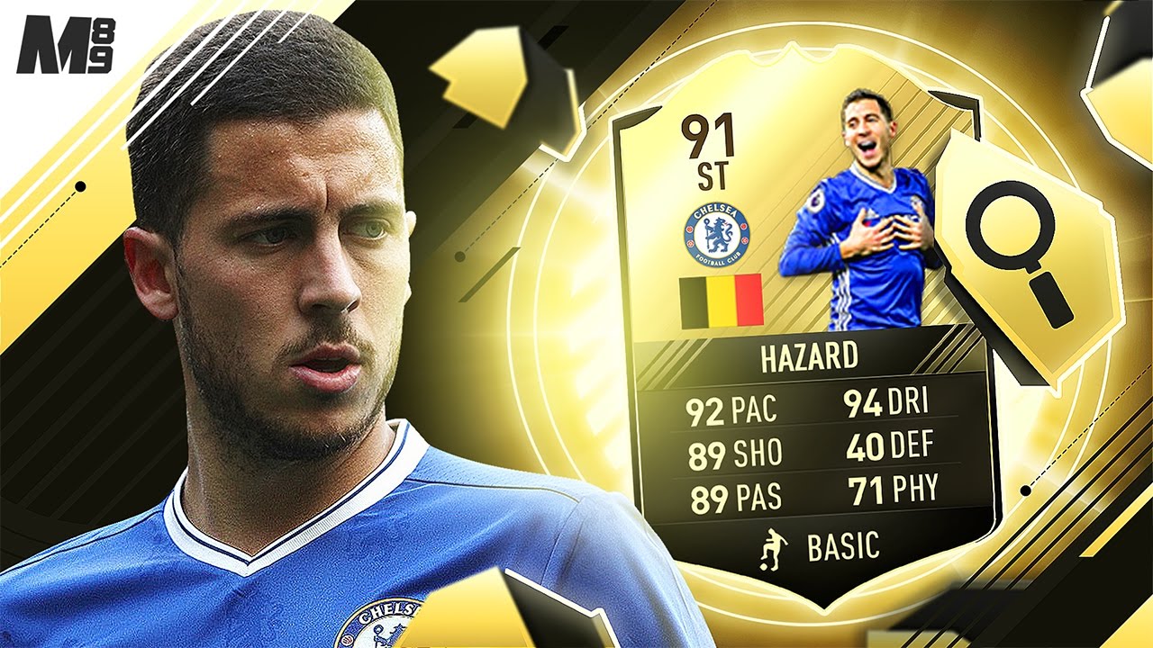 FIFA 17 SIF HAZARD REVIEW | 91 ST HAZARD | FIFA 17 ULTIMATE TEAM PLAYER REVIEW
