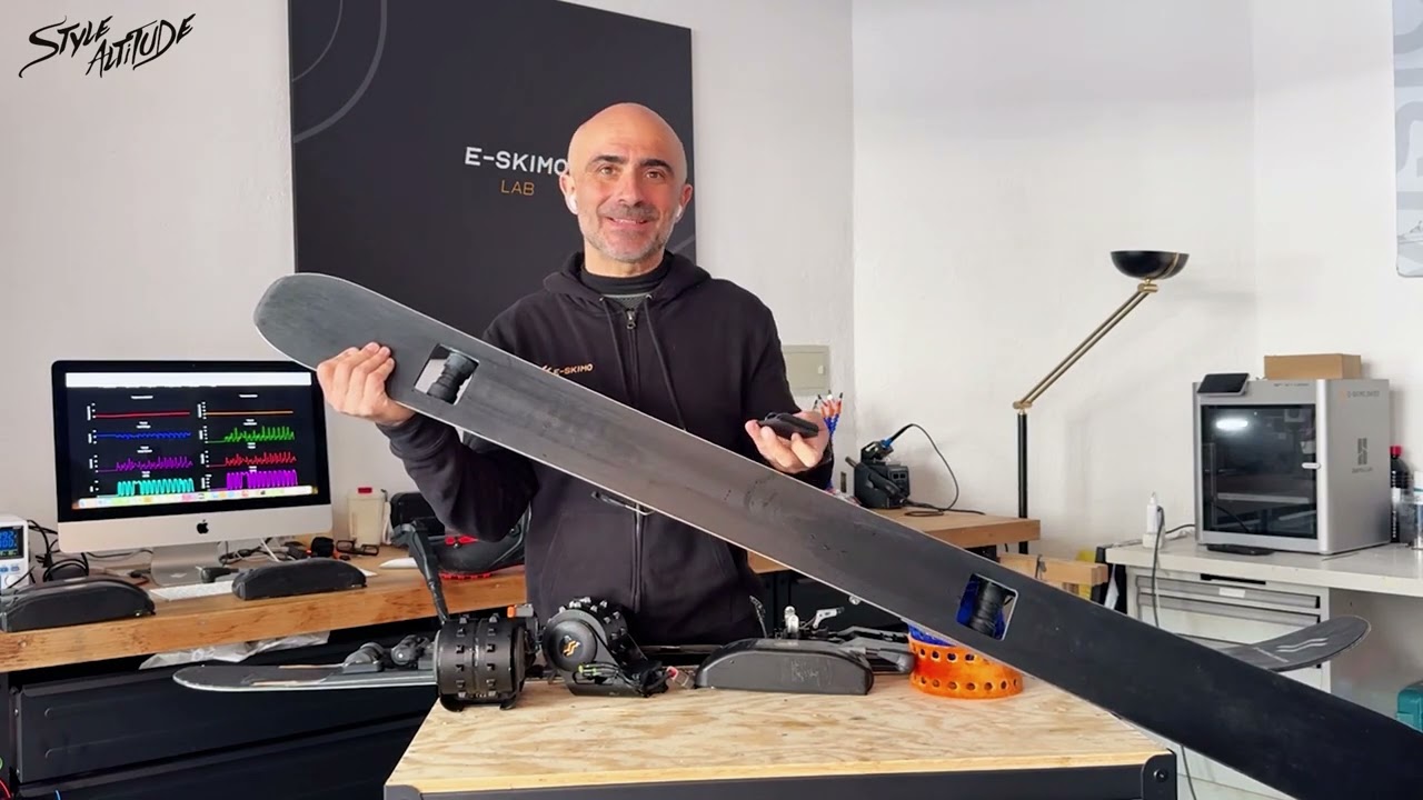 Is power-assisted ski touring the future? STYLE ALTITUDE asks Nicola Colombo, creator of E-Skimo