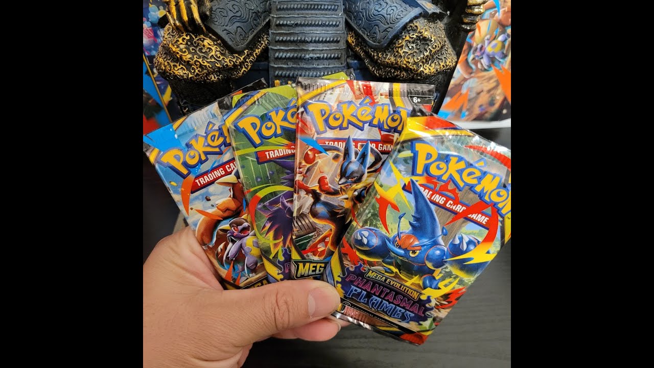 Pokemon Vending Machine Mega Evolution & Phantasmal Flames Booster Pack Hit!