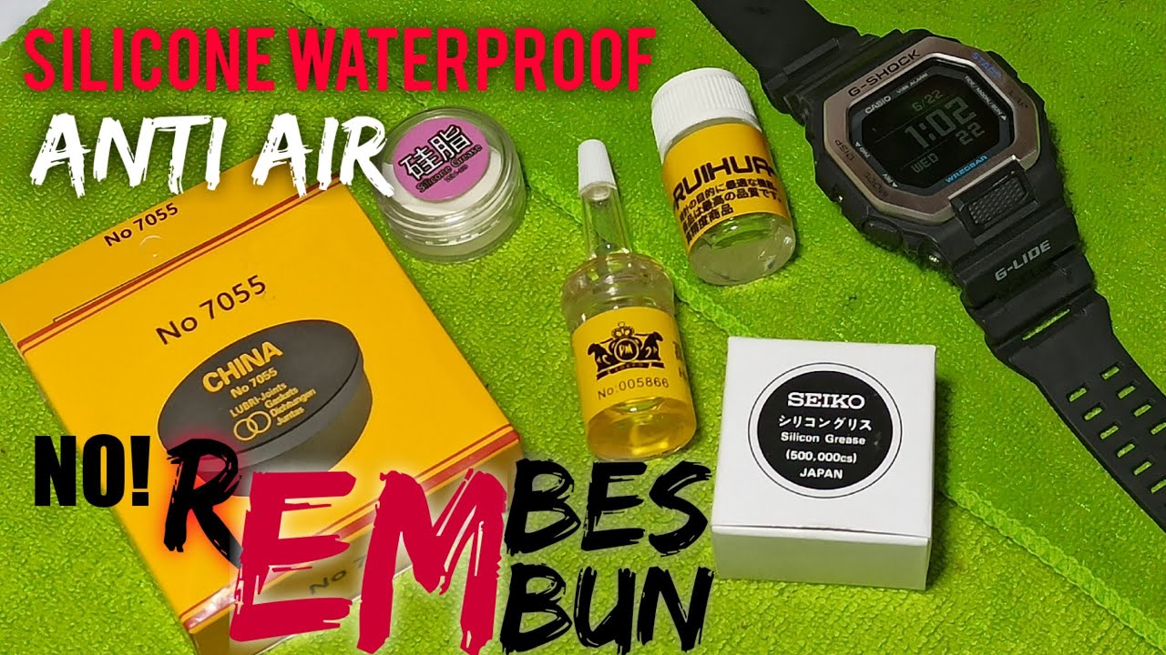 SILICONE WATERPROOF!! CAIRAN ANTI AIR UNTUK JAM TANGAN AGAR TIDAK REMBES / BEREMBUN