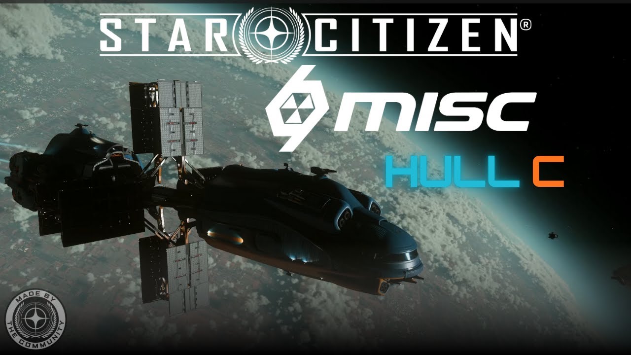 Star Citizen Cinematic | MISC HULL C | 4K ArcCorp
