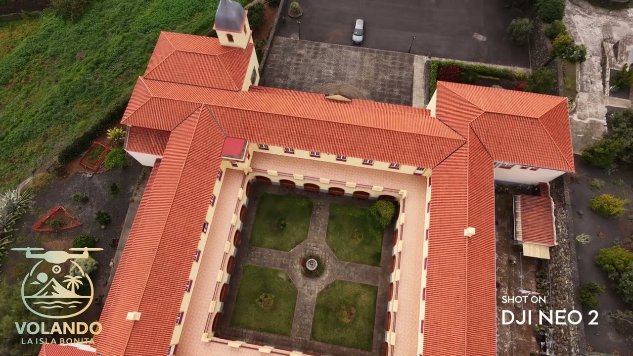 Monasterio de la santísima Trinidad  Santa Cruz de la Palma #dji #turismo # vacaciones #travel