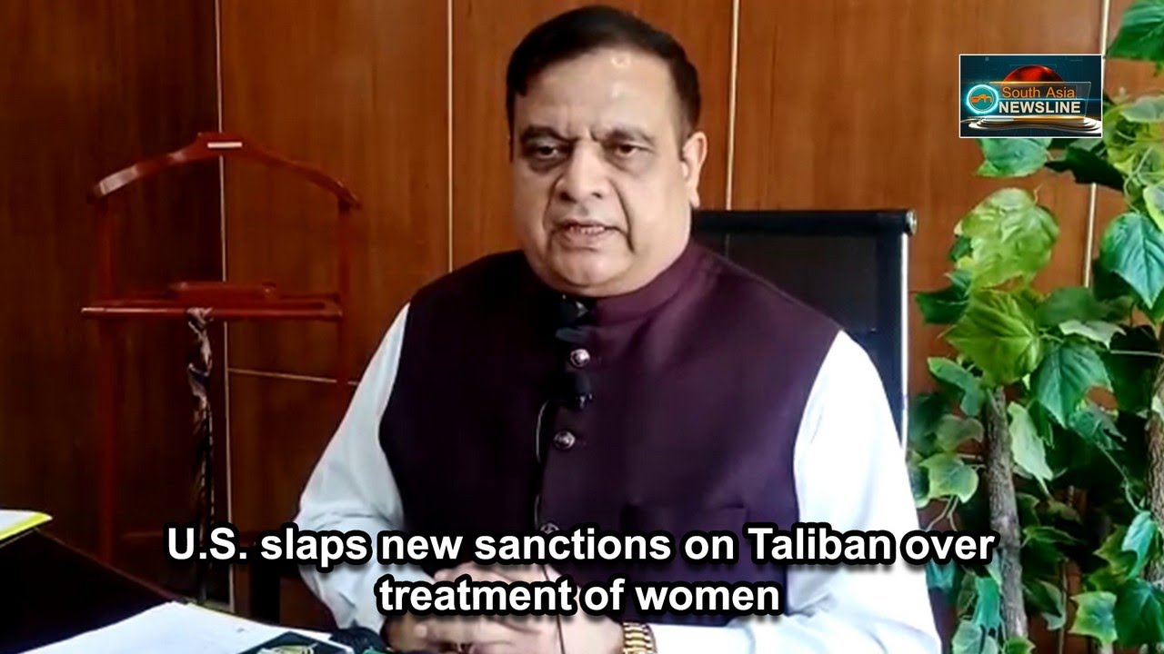 U.S. slaps new sanctions on Taliban over treatment of women