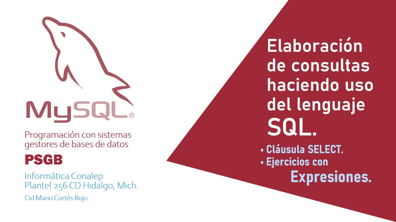 Elaboracion de consultas en SQL 03 EJERCICIOS EXPRESIONES