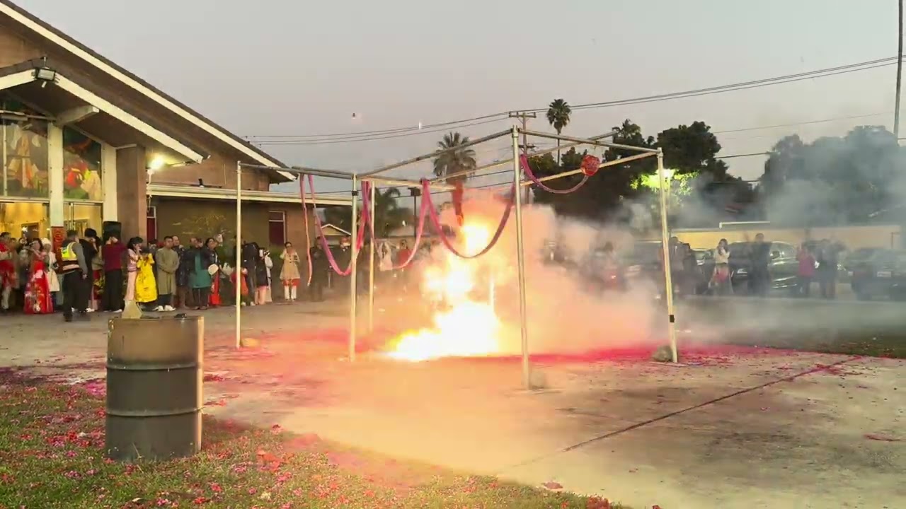 Lunar New Year at  st . Maria Goretti parish church year of a snake 2025