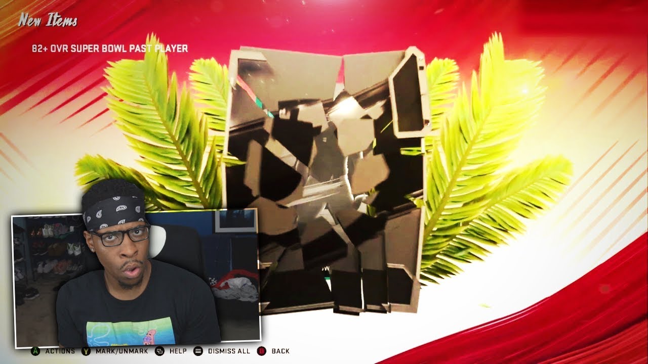 A Super Bowl Pack And Play in Madden 20 ...