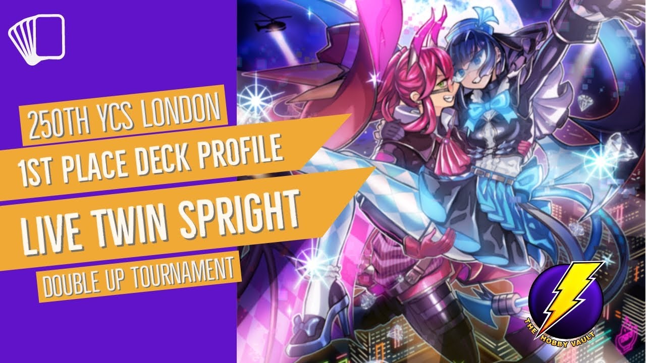 1st place! 250th YCS London! Live Twin Spright Double up tournament!