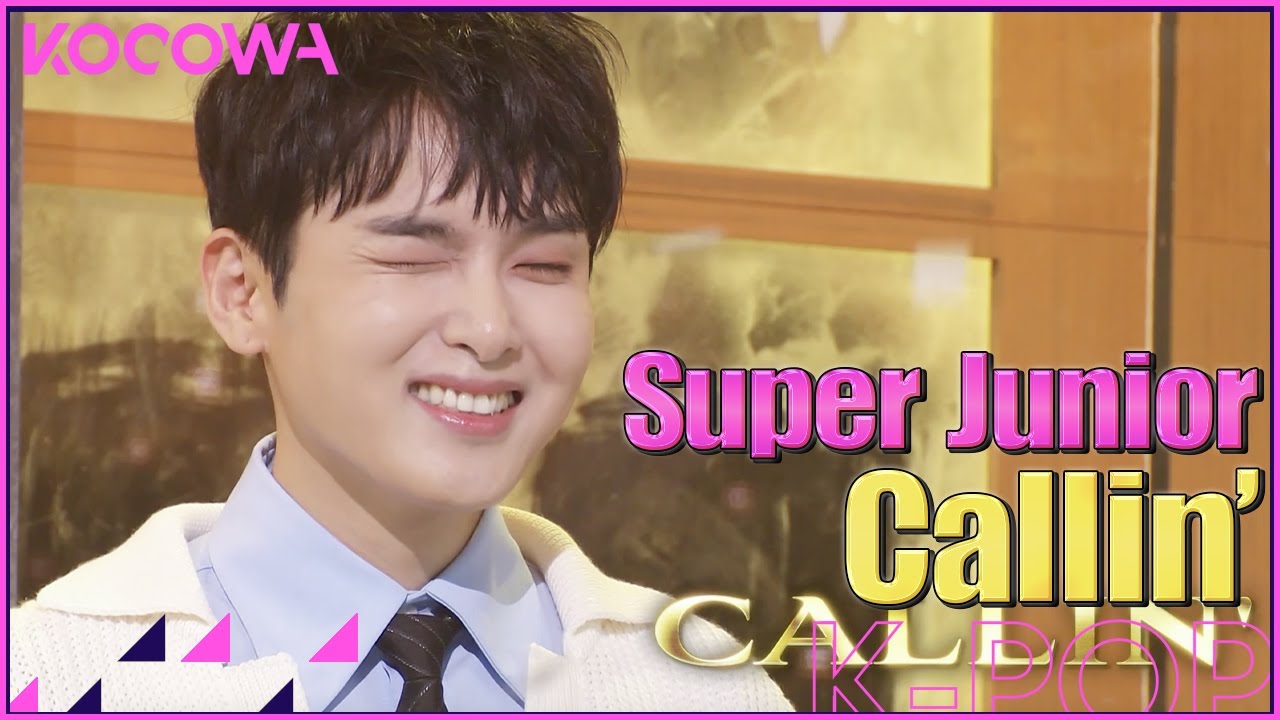 Super Junior - Callin' l SBS Inkigayo Ep 1128 [ENG SUB]