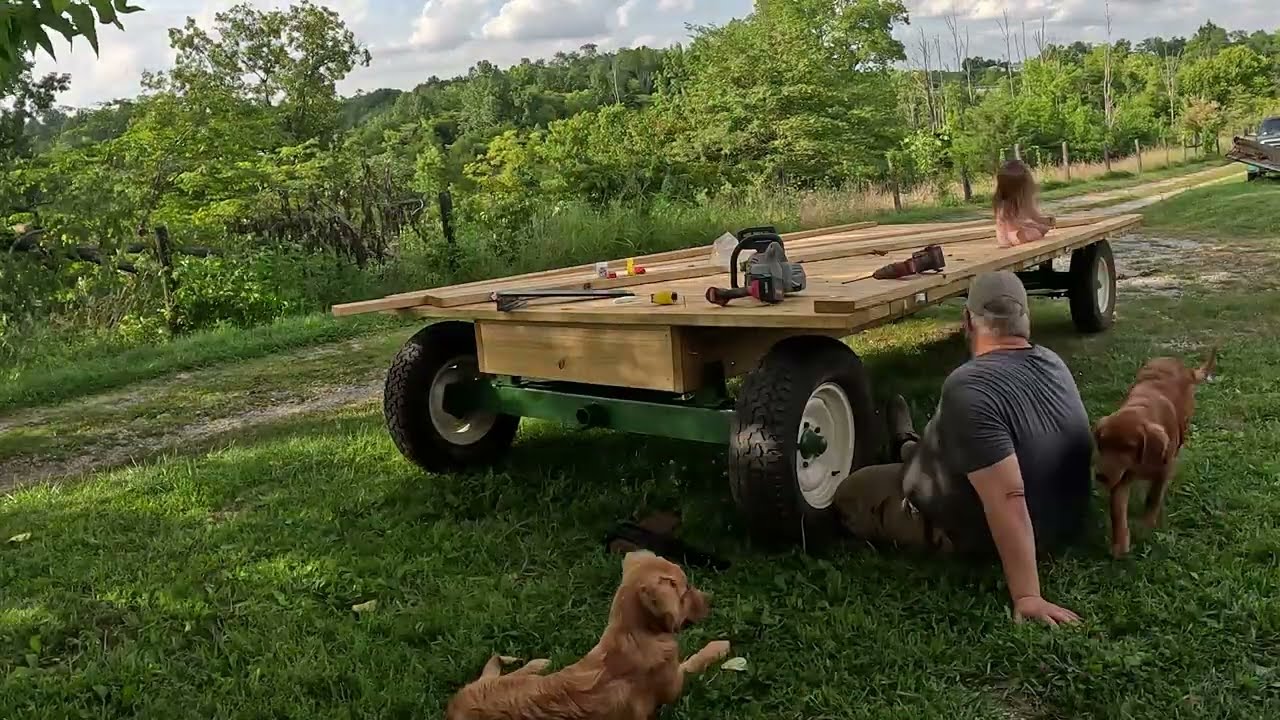 Hay Wagon Build