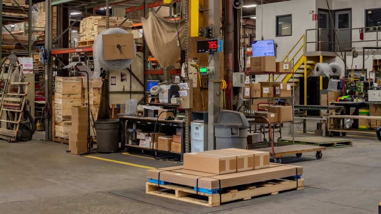 ZM223 Weight Indicator - Shipping and Dispatch Application