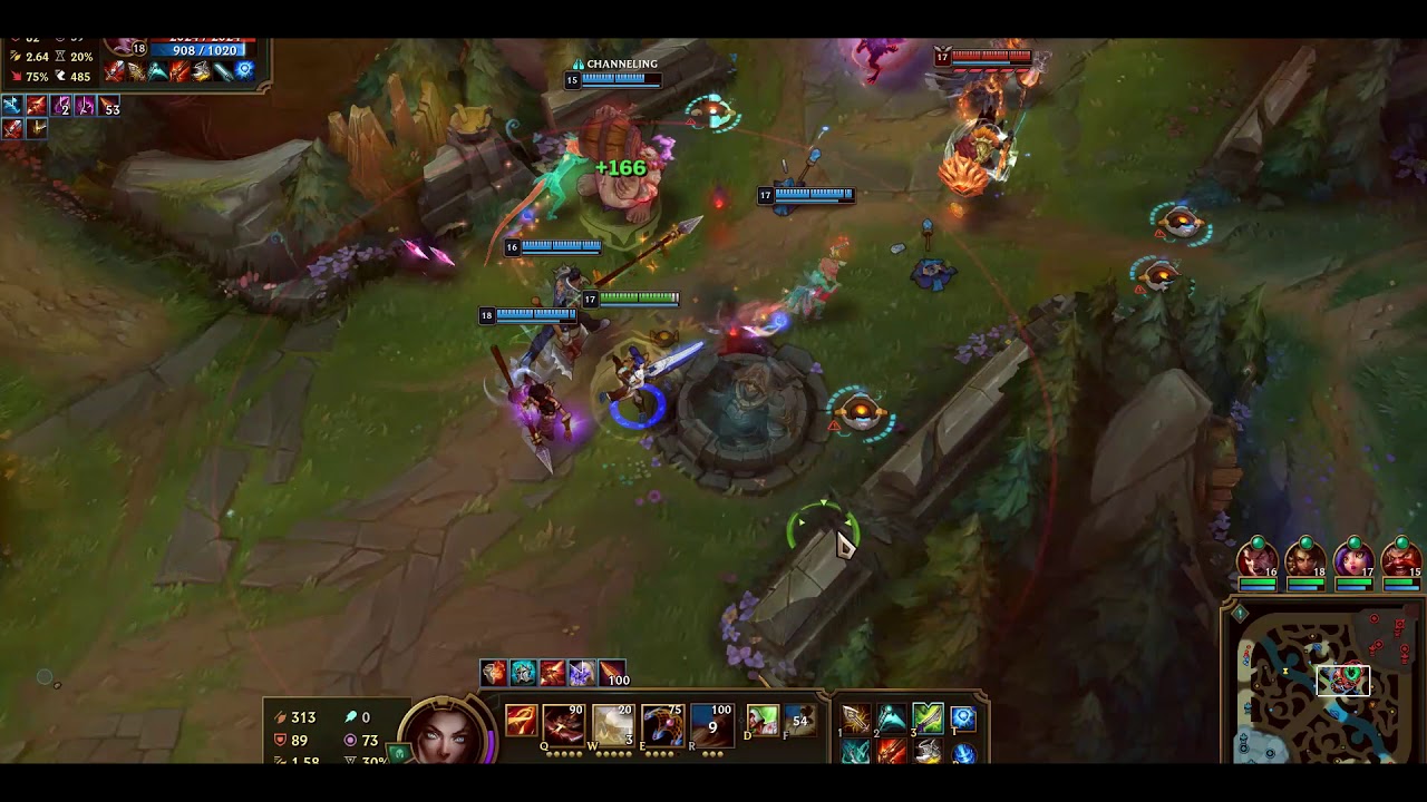 4 Minutes of Saber's Teamfighting