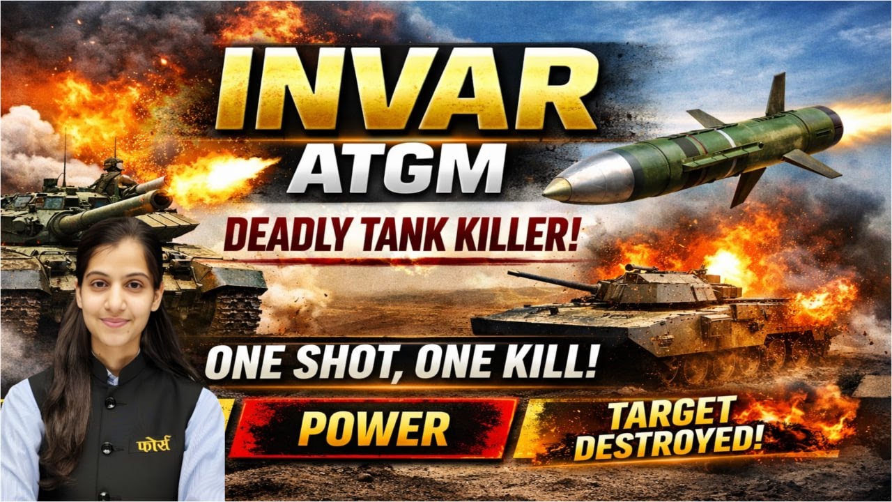 INVAR Anti-Tank Guided Missile (ATGM) – Range, Power & Capabilities