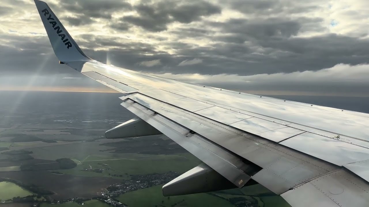 Ryanair firm landing into London Stansted