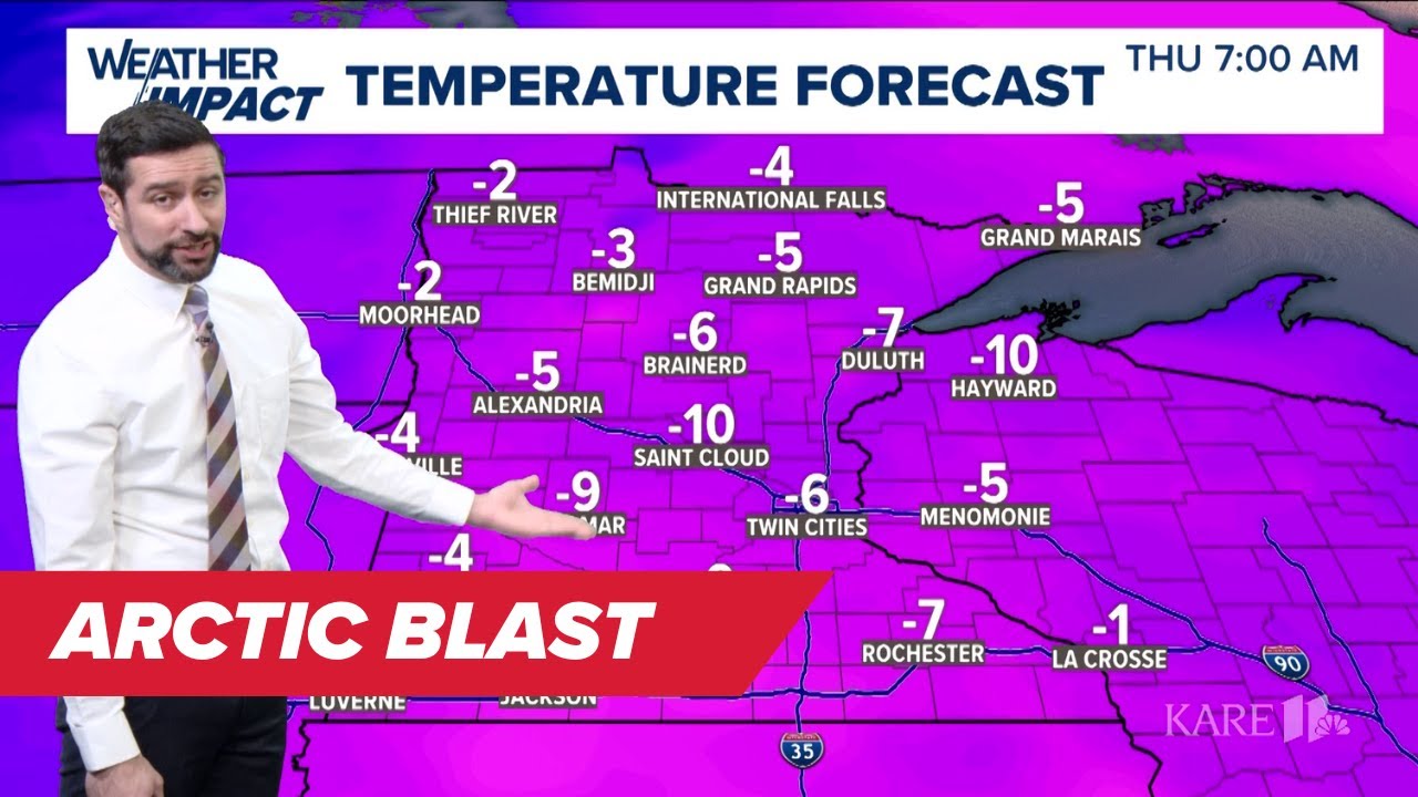 Arctic Cold Blast: Temperatures to plunge across Midwest | FORECAST & TIMELINE