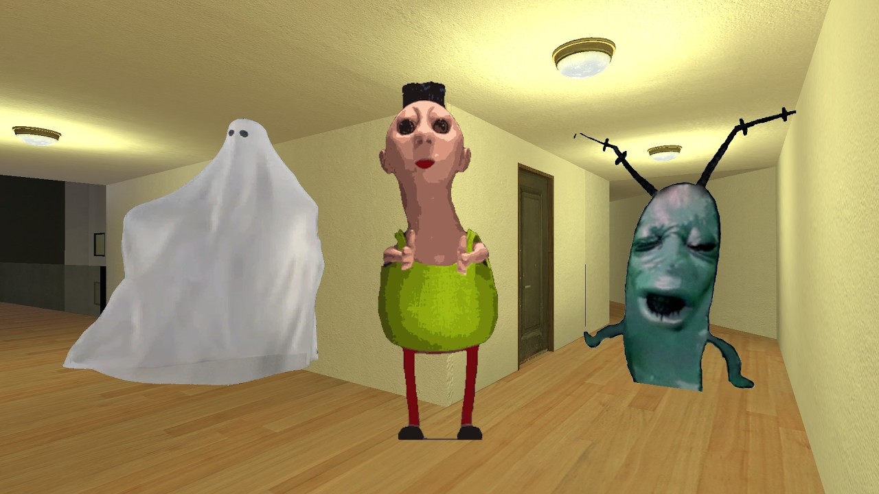 POV HI MY IS HAMOOD HABIBI & REAL GHOST IN LIMINAL HOTEL GMOD #gmodworld #nextbots