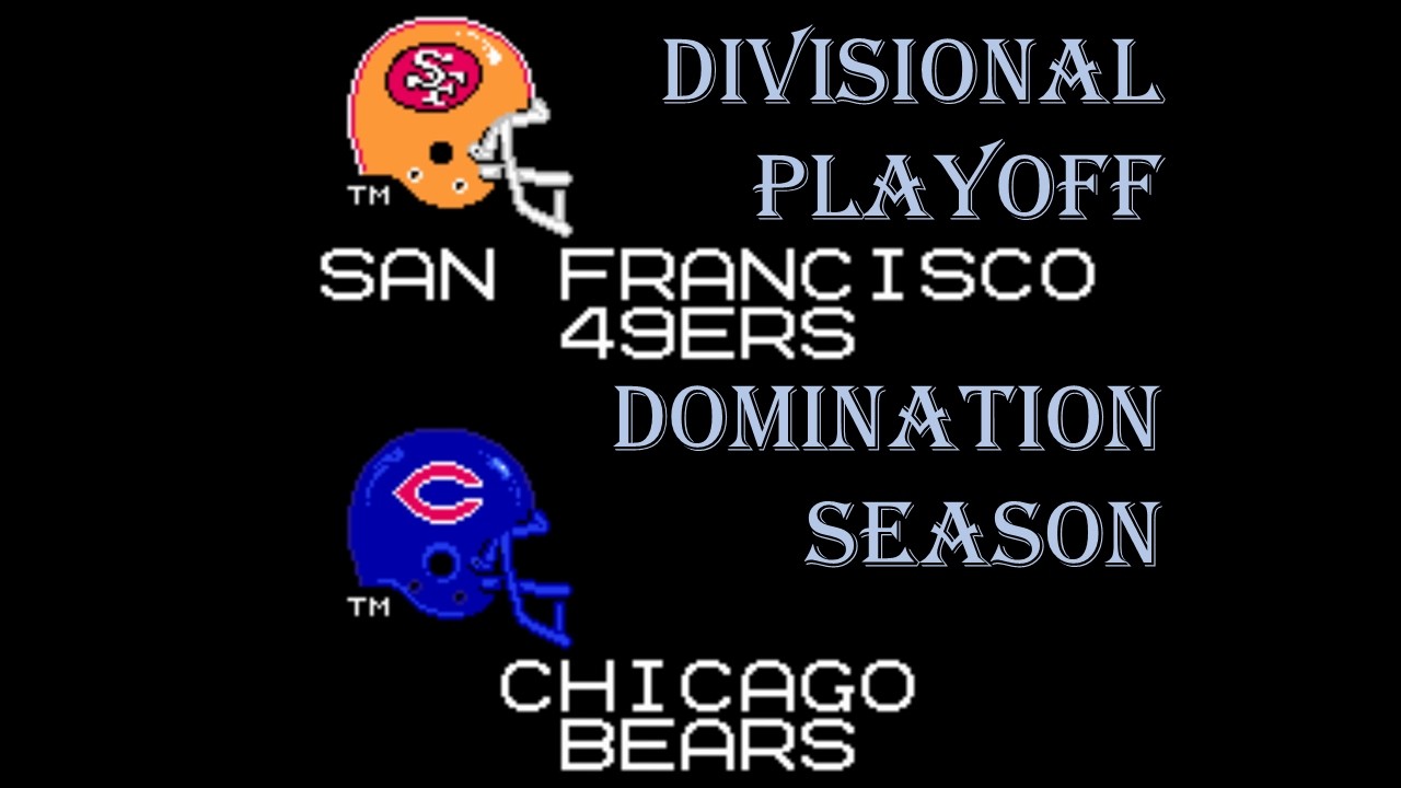 Tecmo Super Bowl - San Francisco 49ers - Divisional Playoff - Total Dominance Season