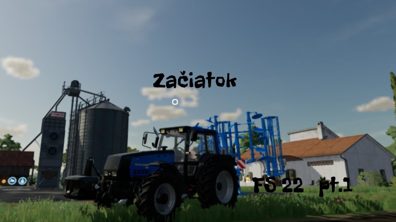 Začiatok- farming simulátor 22🚜🚜 p1