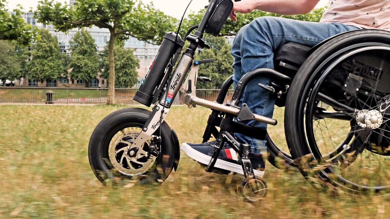 Das Rollstuhlzuggerät Triride Foldable im Test