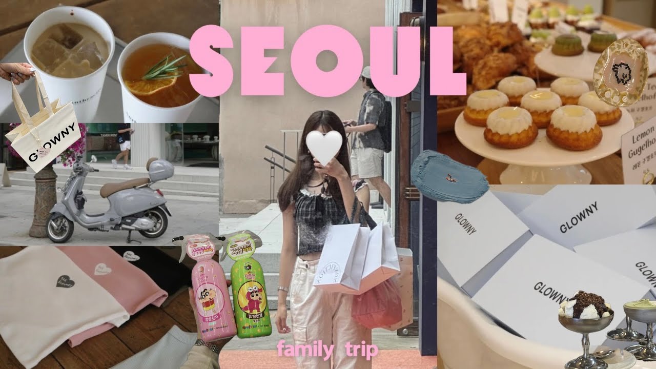 【Vlog】4泊5日Seoul trip🎀💗｜江南｜聖水｜漢南｜安国